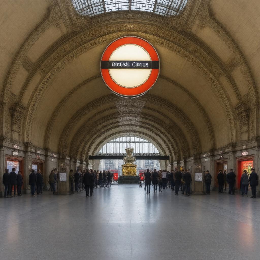 Piccadilly Circus tube station
